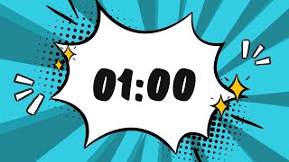 🕒 60Second 1 Minute Countdown Timer No Music⏱️  Times Ticking Hurry Up ⏳Timer Galaxy [upl. by Ramaj494]