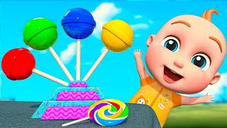 Lollipop Finger Family Song  Baby Finger Where Are You  PulkaCoco‬ Nursery Rhymes amp Kids Songs [upl. by Flower]