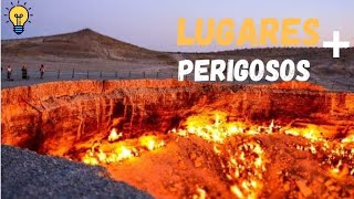 Top 7 Lugares Mais Perigosos do Mundo perigosos vulcões topcuriosidades [upl. by Cr]