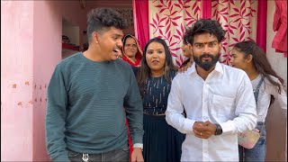 आदर्श चौथ लेके पहुँचे बहन के घर😍 Adarsh Yadav Style viral adarshyadavstyle vlog [upl. by Hardman]