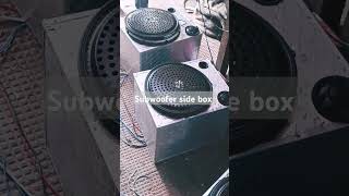 12 inch subwoofer side box and mono amplifier 4 6 8 MOSFET [upl. by Henebry]