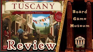 Tuscany Essential Edition Board Game Review  How To Play [upl. by Eyssej]