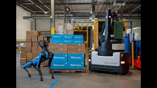 Boston Dynamics’ Stretch robot makes its European debut with Otto Group [upl. by Ardaid]