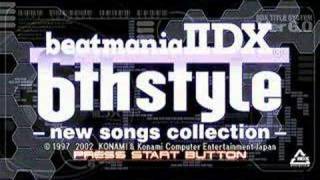 beatmania IIDX 6th style Title Screen [upl. by Notgnirrac]