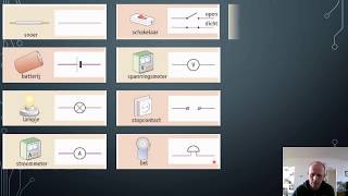 Symbolen in een stroomkringschakelschema [upl. by Ykcir]