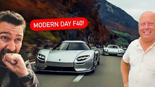 FIRST DRIVE KOENIGSEGG CC850 MANUAL HYPERCAR with CHRISTIAN VON KOENIGSEGG [upl. by Gehman]