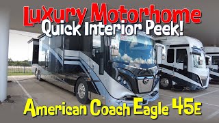 AMERICAN COACH EAGLE 45E Class A Motorhome What Do You Think MotorHomeSpecialist [upl. by Aihpled]