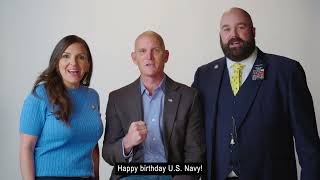 Happy Birthday US Navy [upl. by Rednave158]