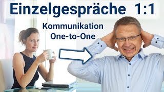 11 Kommunikation verbessern 🔑 OneonOne und MitarbeiterGespräche meistern kommunikation [upl. by Suraved110]