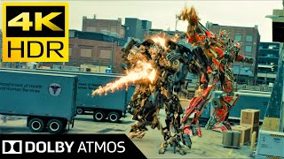 4K HDR ● Transformers Fight Scene ● Dolby Atmos [upl. by Yeldua]