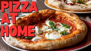 You will never buy pizza again after this video Homemade pizza quick dough in 10 minutes [upl. by Nylrehs587]