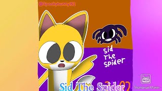 Sid The Spider  Berrybunny152theanimator  Halloween Song  AJPW [upl. by Candy]