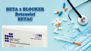 Betaxolol  Betac [upl. by Nihcas206]