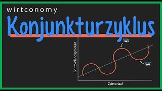 Konjunkturzyklus einfach erklärt  Konjunkturphasen und Indikatoren  VWL  wirtconomy [upl. by Service998]