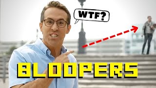 RYAN REYNOLDS BLOOPERS COMPILATION Deadpool The Adam Project The Proposal Free Guy etc [upl. by Gerfen]