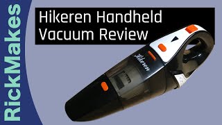 Hikeren Handheld Vacuum Review [upl. by Stephie]