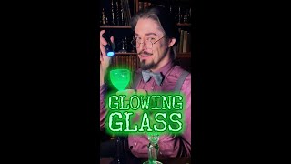 Glowing Glass history english ghost treasure vintage antique chemistry craft science facts [upl. by Odnalra]