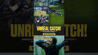 Amandeep Singh takes a stunning catch What an incredible effort short cricket shortviral [upl. by Nayr782]