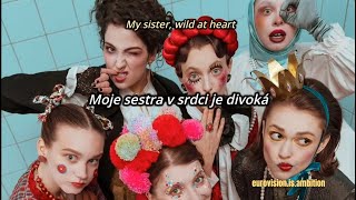 Vesna  My Sisters crown Czech Republic🇨🇿  Eurovision 2023 lyrics and translation [upl. by Mota]