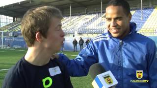 Clinic Gvoetballers in het Cambuur Stadion [upl. by Adnilev]