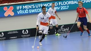 Mens U19 WFC 2017  NOR v GER Bdiv Semi 1 [upl. by Attenehs39]