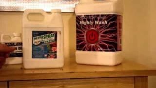 Sider mite death solution quotMIGHTY WASHquot [upl. by Dorwin]