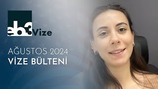 Ağustos 2024 Green Card Öncelik Tarihleri Vize Bülteni [upl. by Nathaniel]