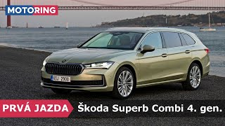 PRVÁ JAZDA  Škoda Superb  Pružnosť TDI vs TSI TDI a spotreba oleja Lisabon  Motoring TA3 [upl. by Ttezzil]