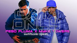 Gata Only remix Myke Towers  Lala Peso Pluma  BELLAKEO  La Bebe Yng Lvcas [upl. by Blanca]