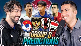 AFC Asian Cup  Group D Japan Iraq Vietnam Indonesia  PREVIEW amp PREDICTIONS [upl. by Nelluc234]