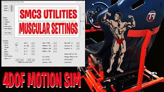 Motion Simulator With Dynamic SMC3 Utilities Settings For Big Accurate Motion [upl. by Nuj762]