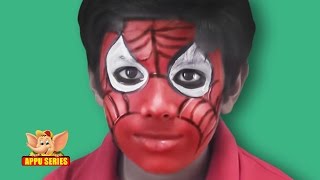 Face Painting  Paint a Spiderman [upl. by Eenimod]