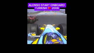 ALONSO START TURKISH 🇹🇷 2006 v8 f1onboard formula1 alonso [upl. by Iglesias]