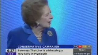 Thatchers Last Great Public Speech [upl. by Byler47]