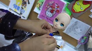 Unboxing Dollfie Dream Kagamine Len wJaysama [upl. by Barcroft]