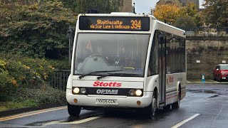 Stotts Coaches YK05CNN On 395 To Huddersfield [upl. by Enened]