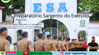 Concurso Sargento do Exército  EsSa início do projeto [upl. by Mulry]