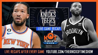 Knicks VS Nets Live Postgame Show [upl. by Ros132]