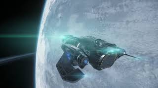 Star Citizen  More exploration travel to Yela with the Freelancer [upl. by Jerald]