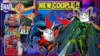 NEW COUPLE  DECK HELA DISCARD  MARVEL SNAP [upl. by Odnolor]