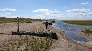 Hunstanton Walks Via Ringstead and HolmeNextTheSea Circular North Norfolk Walks In England UK [upl. by Edya]