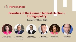 Priorities in the German federal election  Foreign policy 8 June 2021 [upl. by Mellie851]