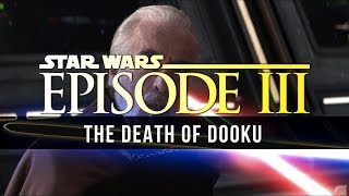 John Williams The Death of Dooku Star Wars III Unreleased Music [upl. by Salvay]