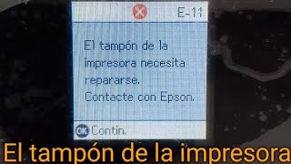 Reset Almohadillas Epson L4260 Error E11 SOLUCIÓN [upl. by Matazzoni387]