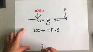 GCSE Physics  Forces 5  Moments and Centre of Mass [upl. by Garlan]