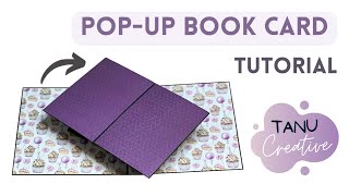 PopUp Book Card with a Twist  EASY Tutorial  Best Photo Pop Up Card Ideas [upl. by Iviv]