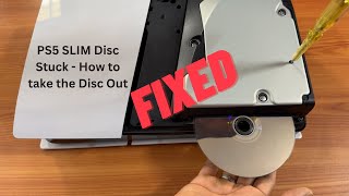 PS5 SLIM Disc Stuck  How to take the Disc Out [upl. by Reiko]