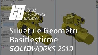 SOLIDWORKS 2019 Yenilikleri  Defeature Silüet ile Geometri Basitleştirme [upl. by Mongeau369]