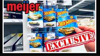 HOT WHEELS 2023 EXCLUSIVE MEIJER PROMO GOLD TWIN MILL GEN  E peghunting fyp hotwheels [upl. by Arral]