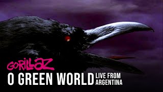 Gorillaz  O Green World Live From Argentina [upl. by Atiruam]